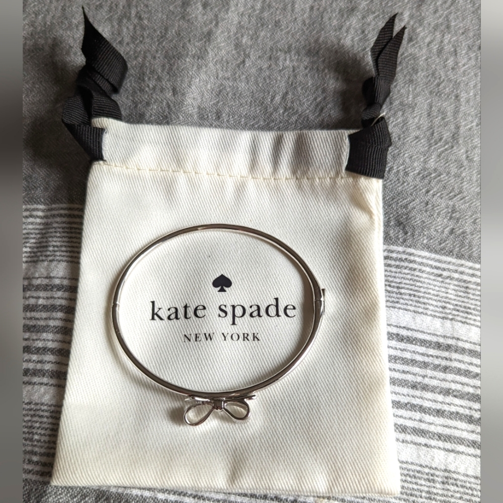 Kate Spade Bow bracelet in silver